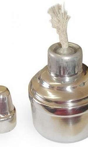 Lamparina em Alumínio para Uso Odontológico  Lamparina em Alumínio para Uso Odontológico