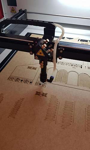 Máquina laser para MDF Máquina laser para MDF